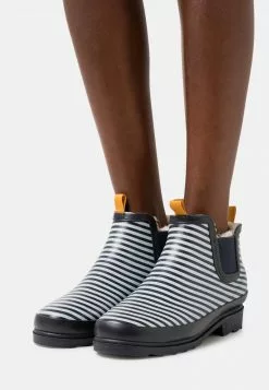 Mejor precio 🛒 Anna Field Botas De Agua - Dark Blue/white, Mujer 😉