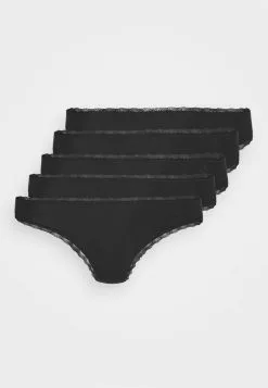 10 mejores ⌛ Anna Field IRIS 5PP THONG - Tanga - Black, Mujer 👏 -Anna Field Tienda de ventas bcc83b11ce6b47a49663fbfe41bc137d