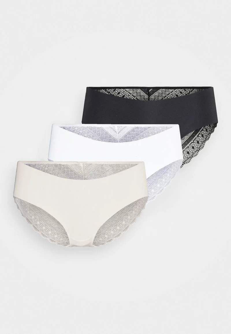 Para estrenar 👍 Anna Field FROLICE 3PP SHORT - Braguitas - Black/nude/white, Mujer 🧨 6 Para estrenar 👍 Anna Field FROLICE 3PP SHORT - Braguitas - Black/nude/white, Mujer 🧨 - Imagen 6