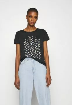 Mejor trato 🛒 Anna Field Camiseta Estampada - Black, Mujer 🔔