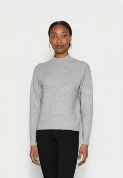 ofertas 🔥 Anna Field Ottoman Jumper - Jersey De Punto - Mottled Light Grey, Mujer 🎉