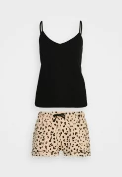 10 mejores 😉 Anna Field LEOPARD CAMI SET - Pijama - Black/sand, Mujer 🧨 -Anna Field Tienda de ventas be531f3ad30242baa362840eb8e61941