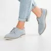 Gran venta ✨ Anna Field LEATHER - Zapatos De Vestir - Light Blue, Mujer 👏
