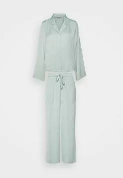 Lo mas barato 👍 Anna Field 🔨 HAMMERED SATIN PJ SET - Pijama - Green, Mujer ✨ -Anna Field Tienda de ventas bf8fc208fbf642ff9ed976fb040d5782