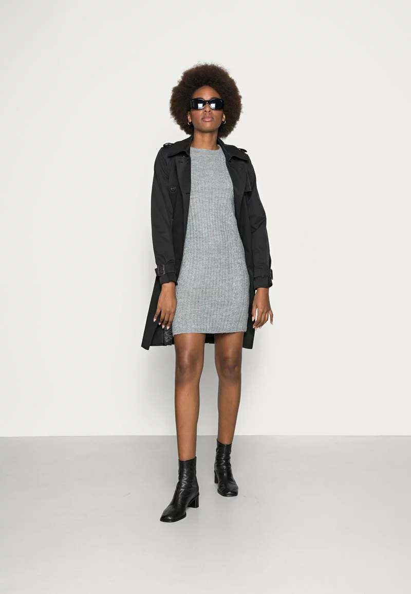 Descuento 🎁 Anna Field Vestido De Punto - Mottled Light Grey, Mujer 🛒 2 Descuento 🎁 Anna Field Vestido De Punto - Mottled Light Grey, Mujer 🛒 - Imagen 2