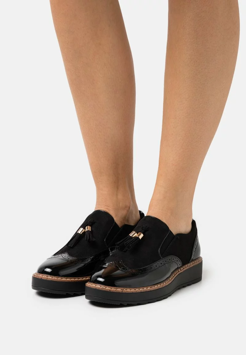 Nuevo ❤️ Anna Field Mocasines - Black, Mujer ⌛ 1 Nuevo ❤️ Anna Field Mocasines - Black, Mujer ⌛
