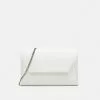 Para estrenar 🌟 Anna Field Clutch - White, Mujer ⌛