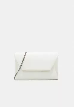 Para estrenar 🌟 Anna Field Clutch - White, Mujer ⌛