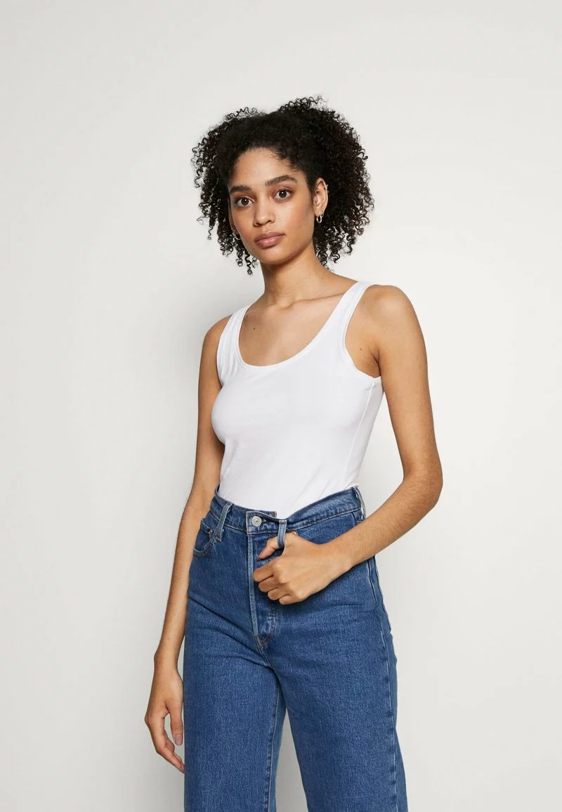 Mejor trato 🔥 Anna Field BASIC TANK 3er Pack - Top - Black White Mottl, Mujer 🔥 3 Mejor trato 🔥 Anna Field BASIC TANK 3er Pack - Top - Black White Mottl, Mujer 🔥 - Imagen 3