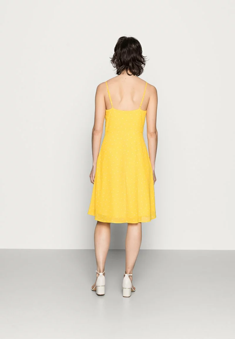 Descuento 🎁 Anna Field STRAPPA FIT AND FLARE - Vestido Informal - Yellow, White, Mujer 🥰 3 Descuento 🎁 Anna Field STRAPPA FIT AND FLARE - Vestido Informal - Yellow, White, Mujer 🥰 - Imagen 3