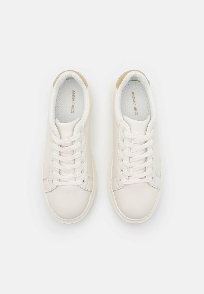 Promoción 🎉 Anna Field LEATHER - Zapatillas - White/gold, Mujer ⌛ 6 Promoción 🎉 Anna Field LEATHER - Zapatillas - White/gold, Mujer ⌛ - Imagen 6