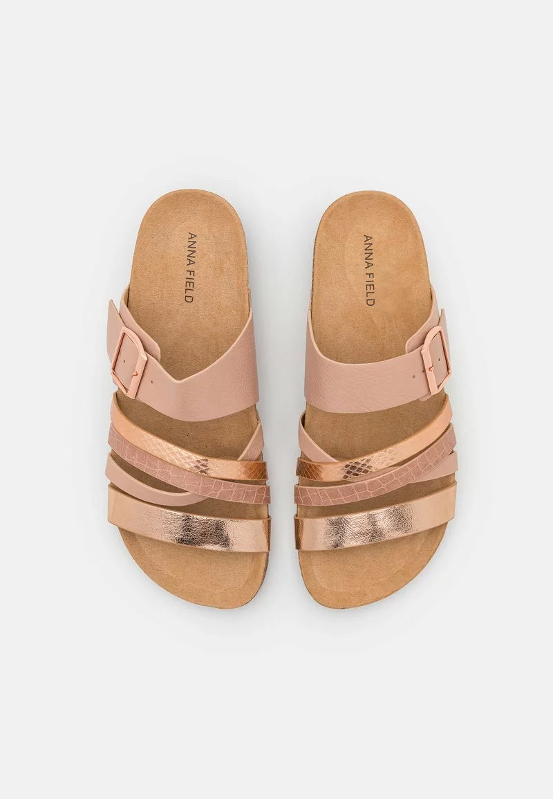 Para estrenar 🎁 Anna Field 🩴 Sandalias Planas - Rose Gold-coloured, Mujer 🧨 6 Para estrenar 🎁 Anna Field 🩴 Sandalias Planas - Rose Gold-coloured, Mujer 🧨 - Imagen 6