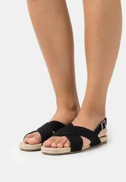 ofertas 🥰 Anna Field 🩴 Sandalias - Black, Mujer 👍