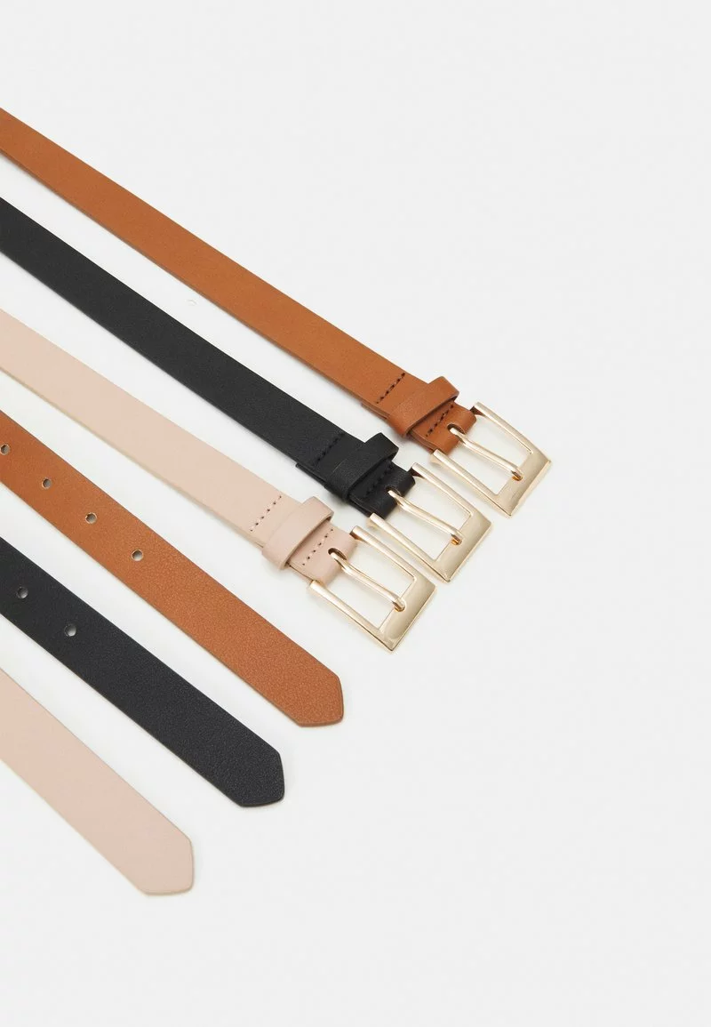 Venta al por mayor 🤩 Anna Field 3 PACK - Cinturón - Black/cognac/pink, Mujer 👏 2 Venta al por mayor 🤩 Anna Field 3 PACK - Cinturón - Black/cognac/pink, Mujer 👏 - Imagen 2