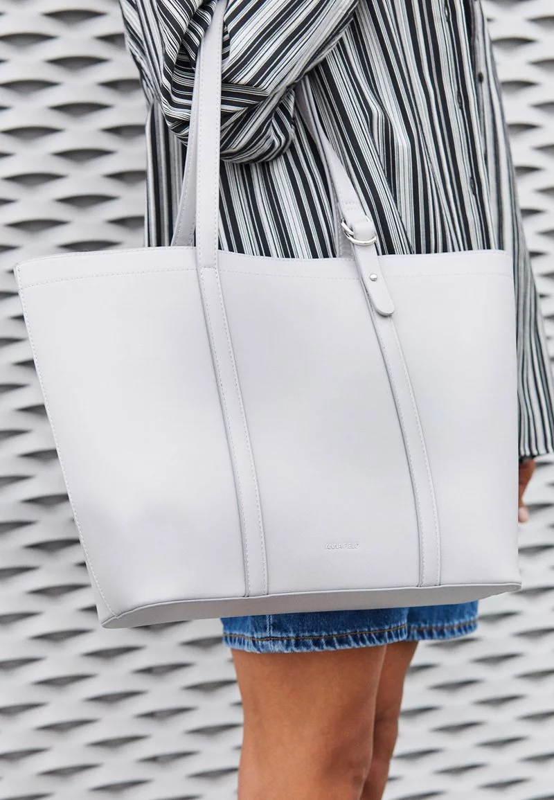 Mejor precio 👍 Anna Field Bolso Shopping - Light Grey, Mujer ⭐ 3 Mejor precio 👍 Anna Field Bolso Shopping - Light Grey, Mujer ⭐ - Imagen 3