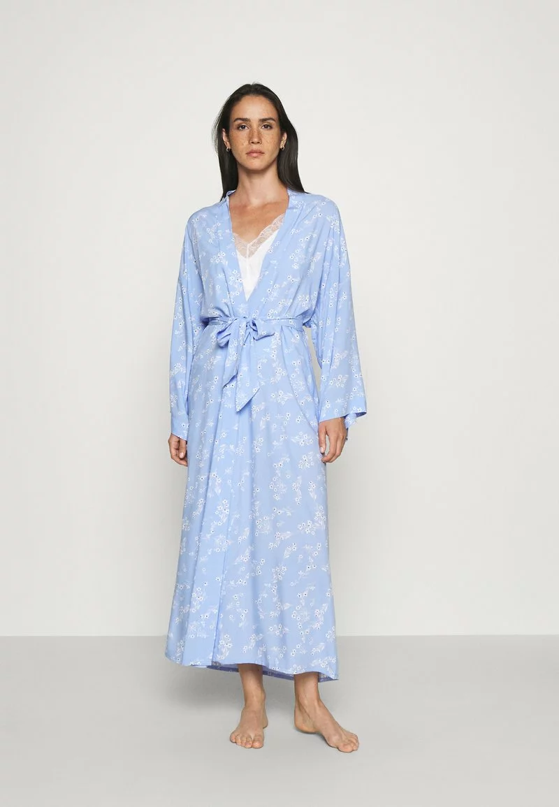 ofertas ✨ Anna Field LISHA LONG PRINTED ROBE - Albornoz - Blue Denim, Mujer ⌛ 1 ofertas ✨ Anna Field LISHA LONG PRINTED ROBE - Albornoz - Blue Denim, Mujer ⌛