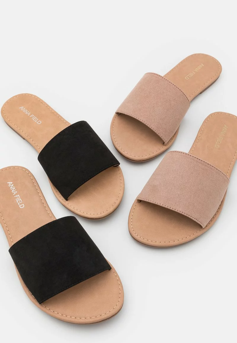 Nuevo 😍 Anna Field 2 PACK - 🩴 Sandalias Planas - Black/light Pink, Mujer 🛒 7 Nuevo 😍 Anna Field 2 PACK - 🩴 Sandalias Planas - Black/light Pink, Mujer 🛒 - Imagen 7