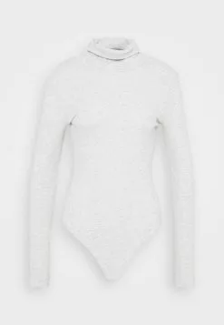 Venta express 👍 Anna Field Camiseta De Manga Larga - Mottled Light Grey, Mujer 🎉 -Anna Field Tienda de ventas cd373c539e2841699433d9b2851efd34