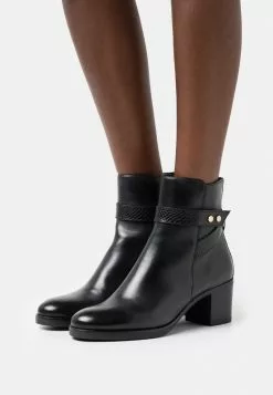 Cupón ❤️ Anna Field LEATHER - Botines - Black, Mujer 🧨