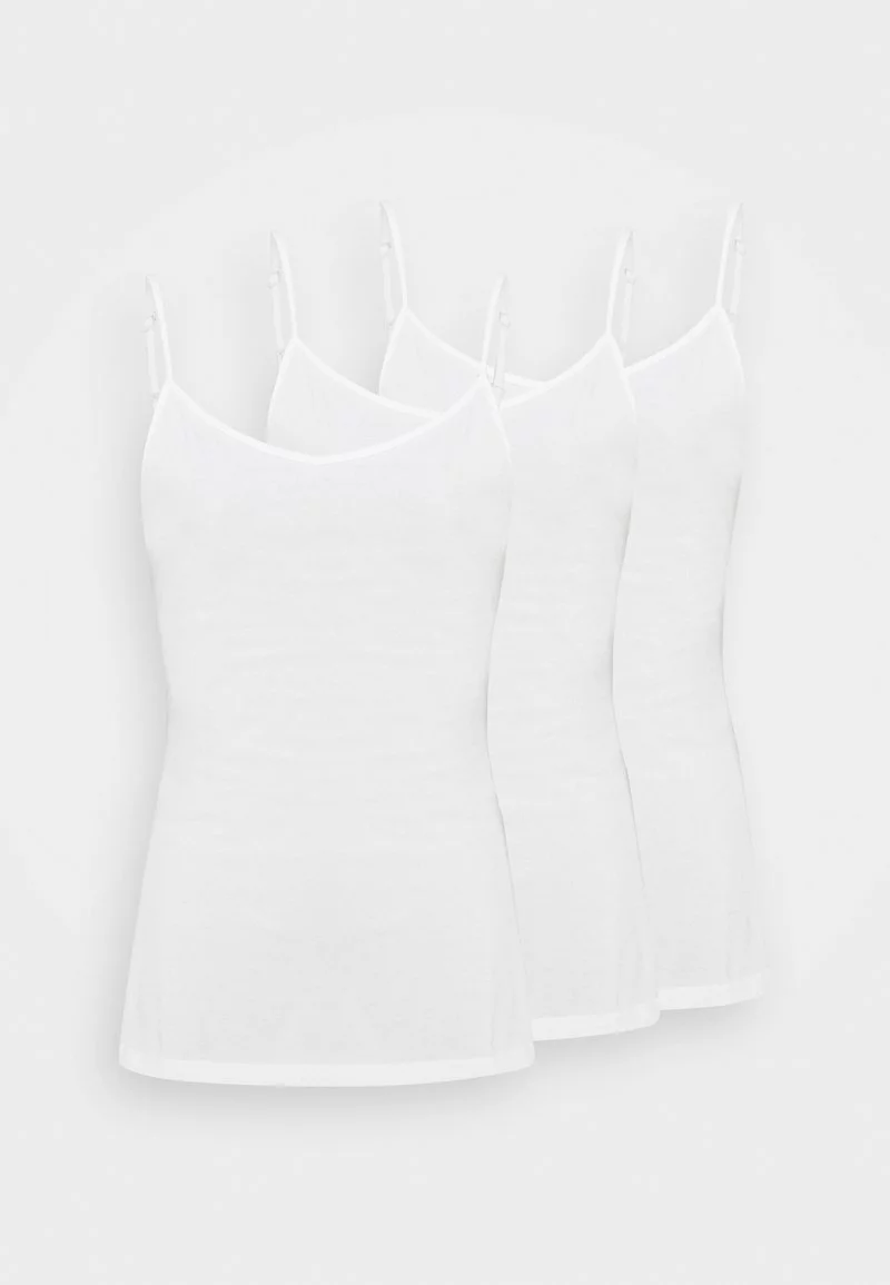 mejor venta 👍 Anna Field 3er PACK - Top - White/white/white, Mujer 🧨 6 mejor venta 👍 Anna Field 3er PACK - Top - White/white/white, Mujer 🧨 - Imagen 6