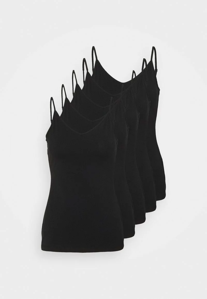 mejor venta ❤️ Anna Field 5 PACK - Top - Black, Mujer 🧨 7 mejor venta ❤️ Anna Field 5 PACK - Top - Black, Mujer 🧨 - Imagen 7