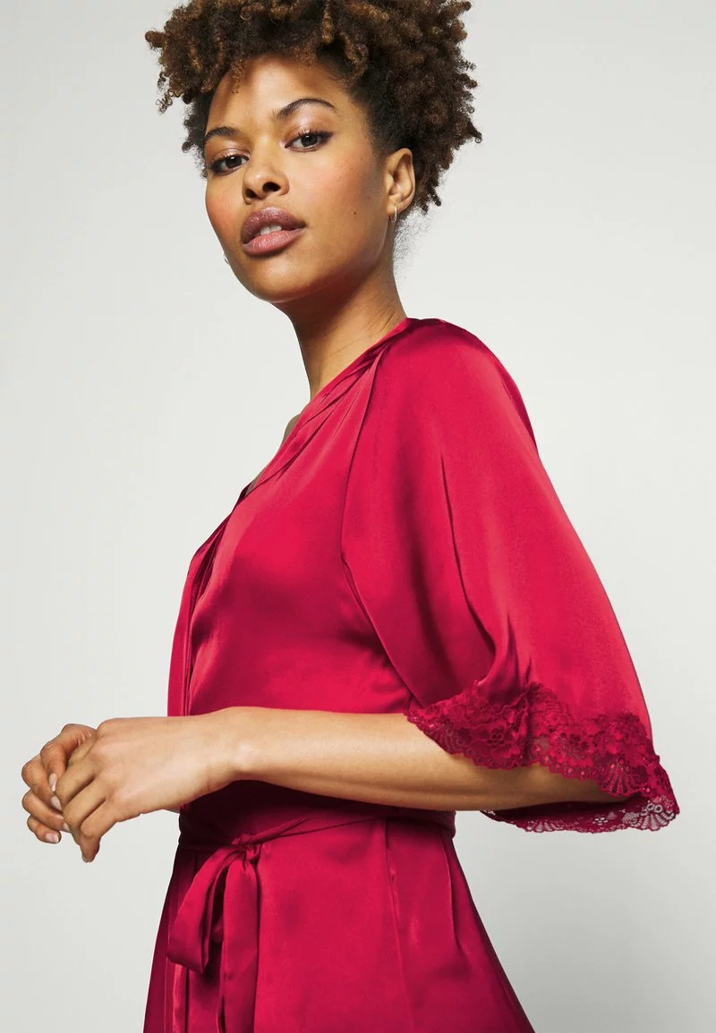 mejor venta 🎉 Anna Field ARIANA GIFT SET - Albornoz - Dark Red, Mujer 👍 4 mejor venta 🎉 Anna Field ARIANA GIFT SET - Albornoz - Dark Red, Mujer 👍 - Imagen 4