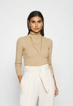 10 mejores 🤩 Anna Field TURTLE NECK - Jersey De Punto - Sand, Mujer 🔥
