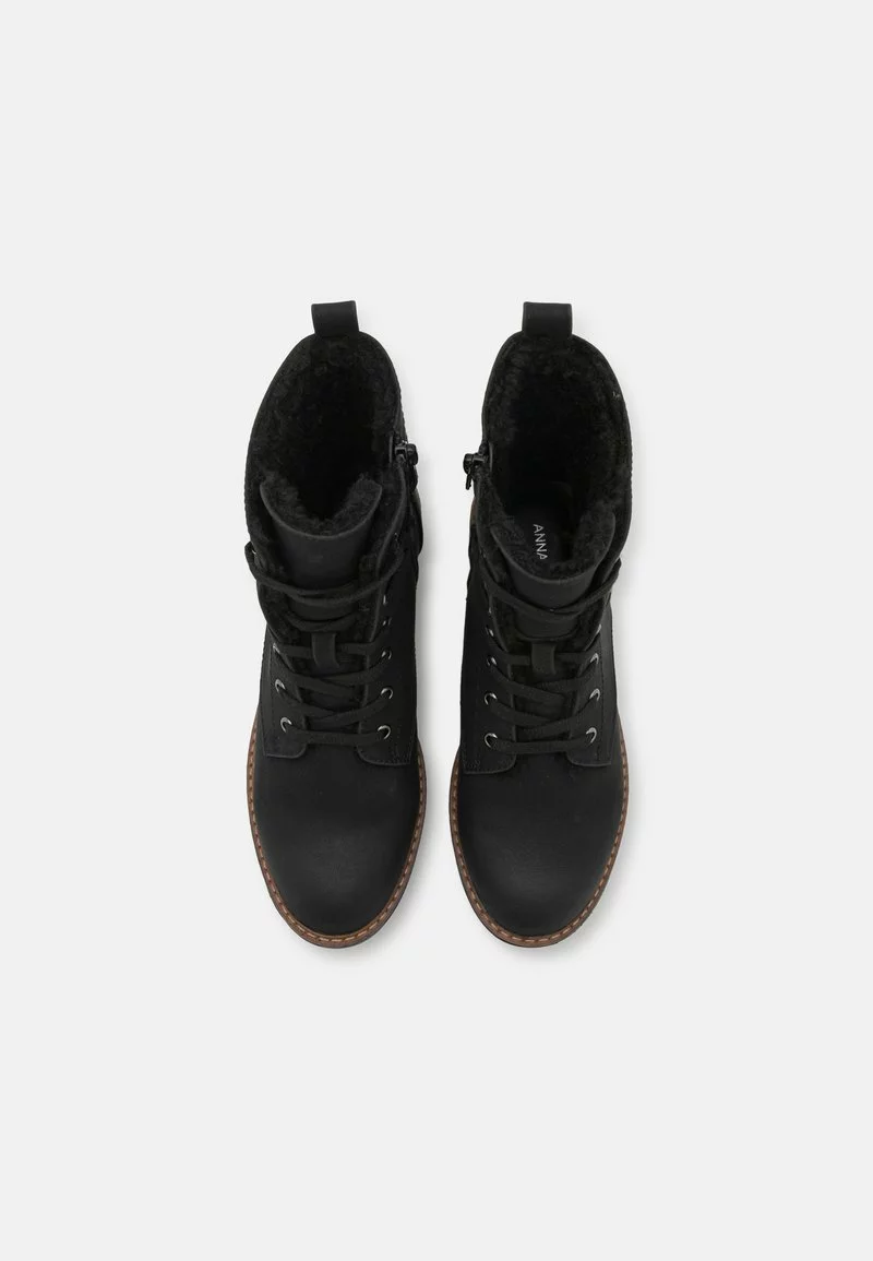 Toma de corriente 😀 Anna Field Botines Con Cordones - Black, Mujer 🧨 6 Toma de corriente 😀 Anna Field Botines Con Cordones - Black, Mujer 🧨 - Imagen 6