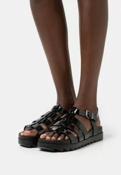 Mejor precio 🌟 Anna Field 🩴 Sandalias - Black, Mujer 🤩