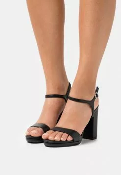 Barato 😍 Anna Field 🩴 Sandalias De Tacón - Black, Mujer 🧨