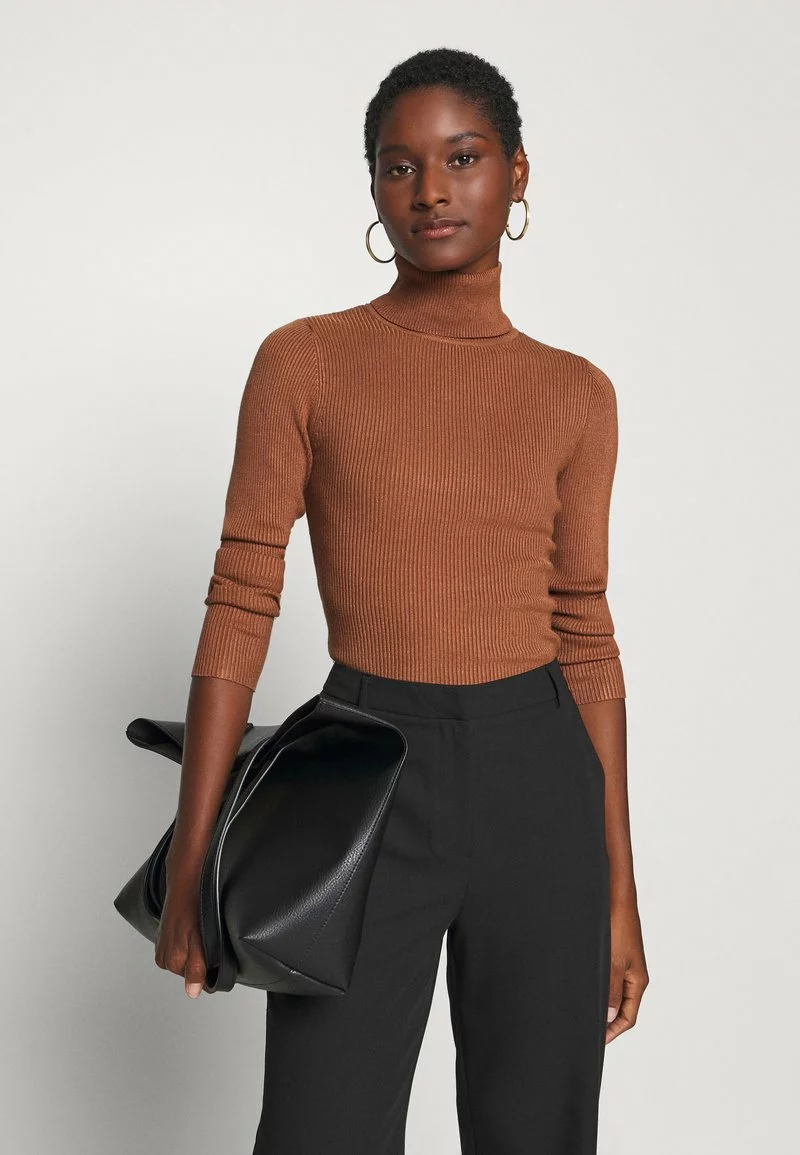 Lo mas barato 🤩 Anna Field TURTLE NECK - Jersey De Punto - Brown, Mujer 🧨 5 Lo mas barato 🤩 Anna Field TURTLE NECK - Jersey De Punto - Brown, Mujer 🧨 - Imagen 5