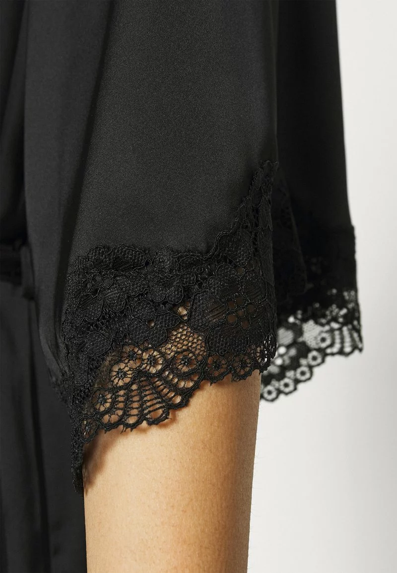 Promoción 😍 Anna Field ARIANA SATIN KIMONO LONG - Albornoz - Black, Mujer 🔔 6 Promoción 😍 Anna Field ARIANA SATIN KIMONO LONG - Albornoz - Black, Mujer 🔔 - Imagen 6