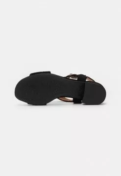 Nuevo 🎁 Anna Field LEATHER - 🩴 Sandalias - Black, Mujer 🤩 -Anna Field Tienda de ventas d707d1d0400a49689252cc73bd0bc2cb
