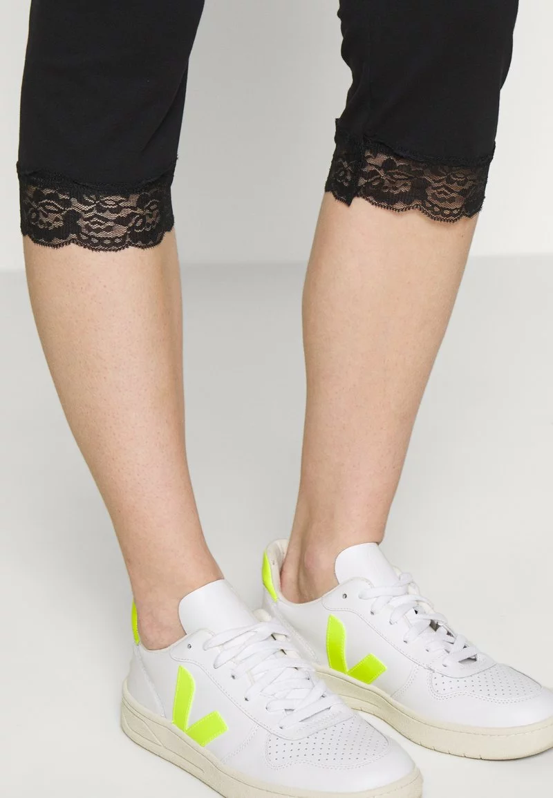 ofertas 🔥 Anna Field Capri Leggings With Lace - Leggings - Black, Mujer 🎉 4 ofertas 🔥 Anna Field Capri Leggings With Lace - Leggings - Black, Mujer 🎉 - Imagen 4