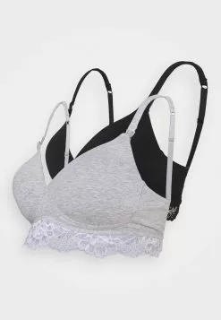 Venta al por mayor ✔️ Anna Field 2PP MATERNITY BRA - Sujetador Básico - Grey, Mujer 🎁
