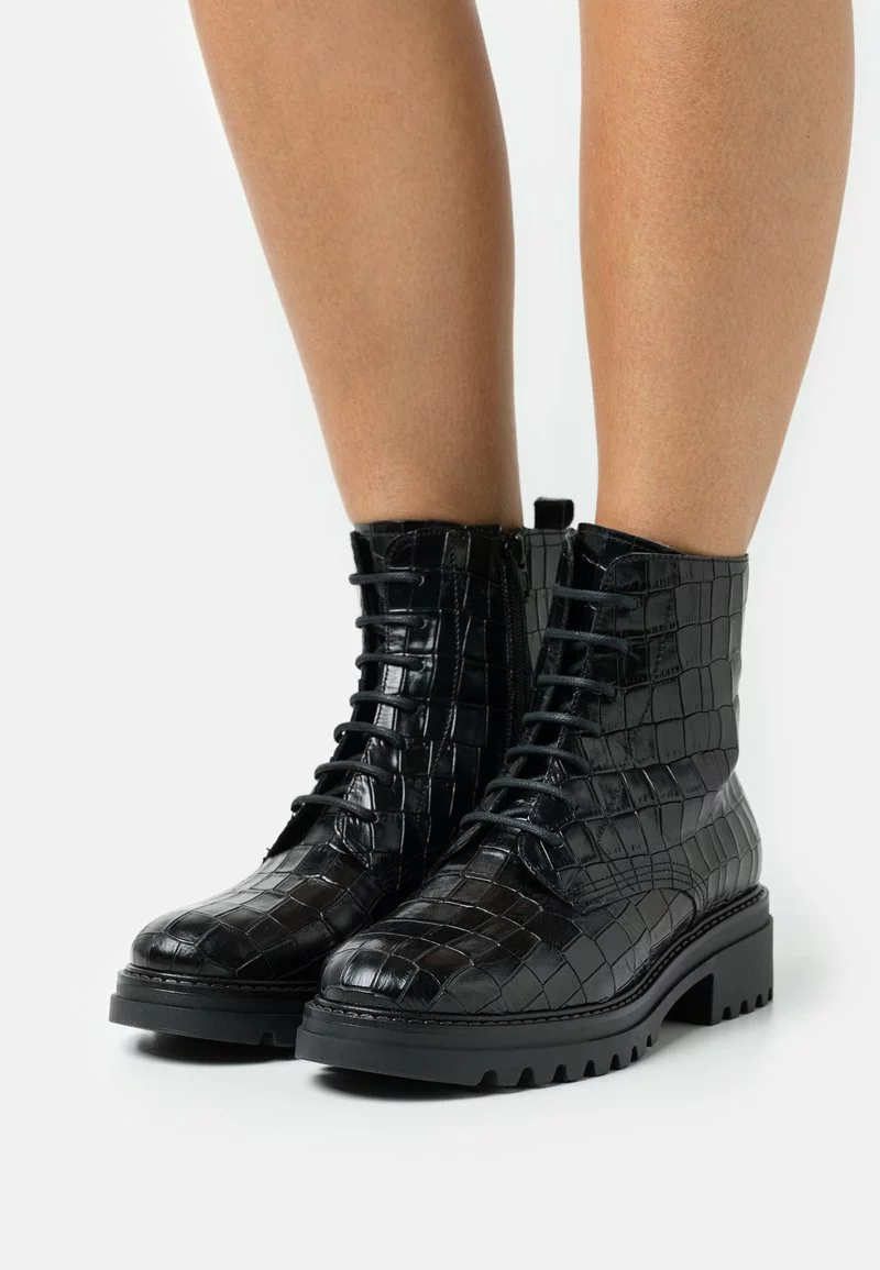 Promoción 😍 Anna Field LEATHER - Botines Con Plataforma - Black, Mujer 🔔 1 Promoción 😍 Anna Field LEATHER - Botines Con Plataforma - Black, Mujer 🔔