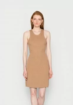 Mejor precio 😀 Anna Field Vestido De Punto - Brown, Mujer 👍