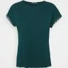 Mejor precio 🔥 Anna Field Camiseta Básica - Teal, Mujer 🔥