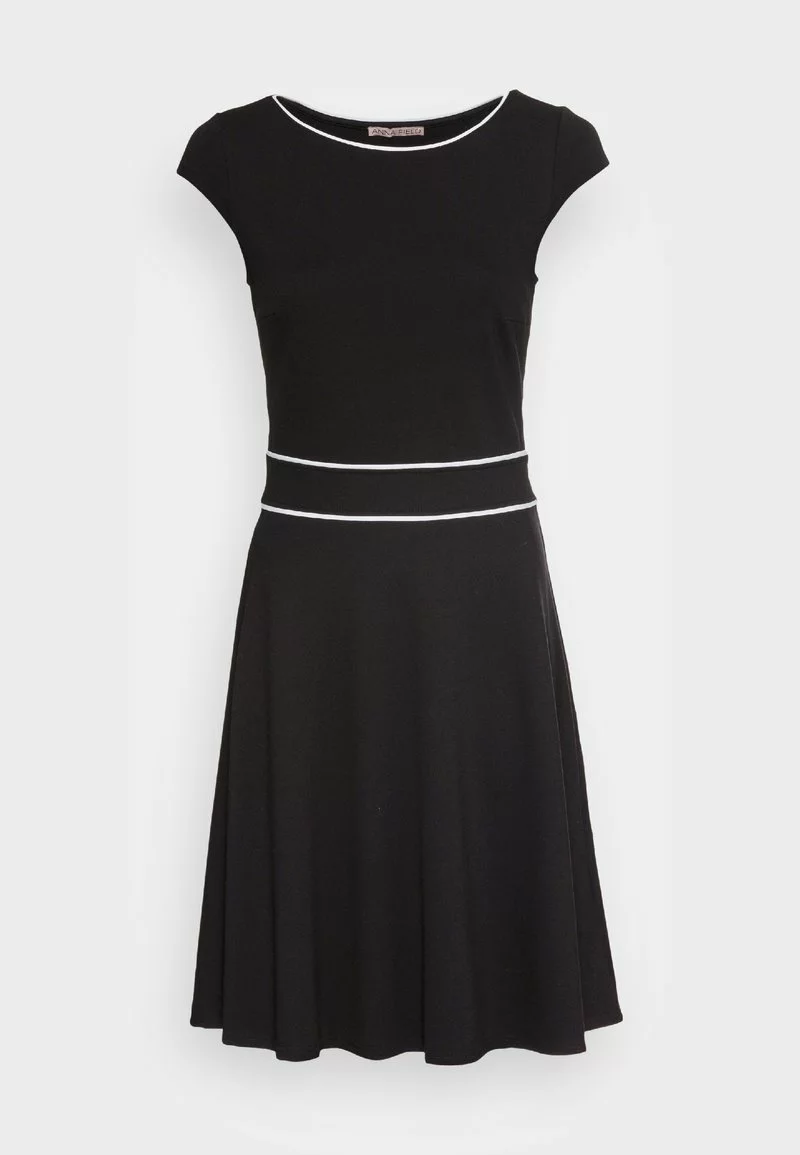 Comprar 馃槈 Anna Field Vestido Ligero - Black/white, Mujer 馃グ 4 Comprar 馃槈 Anna Field Vestido Ligero - Black/white, Mujer 馃グ - Imagen 4