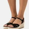 Descuento 🎉 Anna Field 🩴 Sandalias Con Plataforma - Black, Mujer 🔥