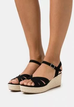 Descuento 🎉 Anna Field 🩴 Sandalias Con Plataforma - Black, Mujer 🔥