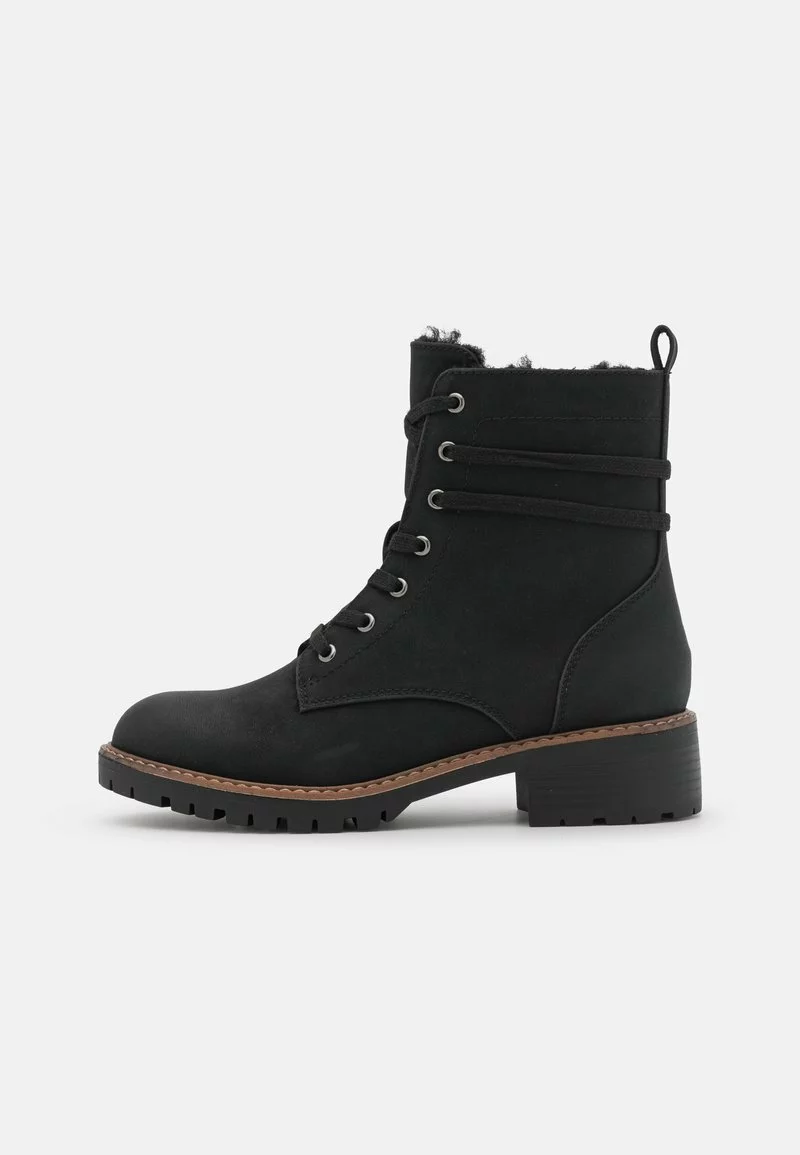 Toma de corriente 😀 Anna Field Botines Con Cordones - Black, Mujer 🧨 2 Toma de corriente 😀 Anna Field Botines Con Cordones - Black, Mujer 🧨 - Imagen 2