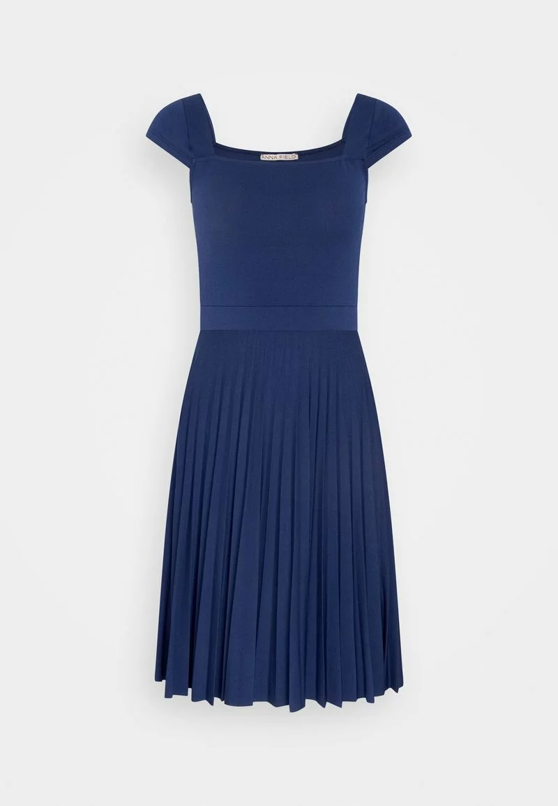 Nuevo 🔔 Anna Field Vestido De Cóctel - Dark Blue, Mujer 🤩 5 Nuevo 🔔 Anna Field Vestido De Cóctel - Dark Blue, Mujer 🤩 - Imagen 5
