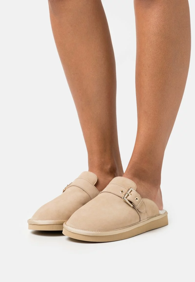 ofertas 🥰 Anna Field LEATHER - Pantuflas - Beige, Mujer 🌟 1 ofertas 🥰 Anna Field LEATHER - Pantuflas - Beige, Mujer 🌟