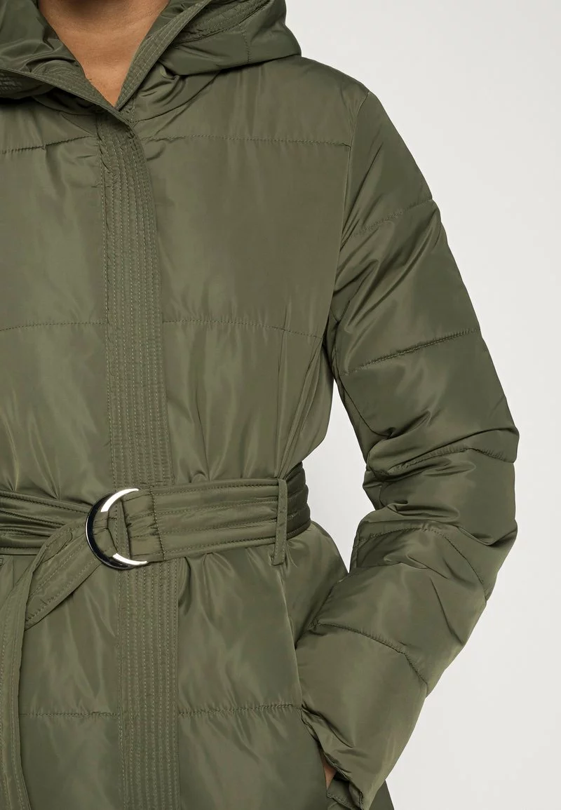 Presupuesto 🎁 Anna Field LONG 🧥 COAT WITH HOOD - Abrigo De Invierno - Khaki, Mujer 🔔 5 Presupuesto 🎁 Anna Field LONG 🧥 COAT WITH HOOD - Abrigo De Invierno - Khaki, Mujer 🔔 - Imagen 5