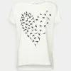 Las mejores reseñas de 🌟 Anna Field MANDALA BIRD HEART TEE - Camiseta Estampada - White, Mujer ⌛