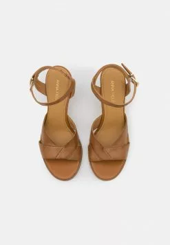 Venta al por mayor 🌟 Anna Field LEATHER - 🩴 Sandalias De Tacón - Light Brown, Mujer 🔔 -Anna Field Tienda de ventas e03cdd39cb444274b86aa21f1e81dac8