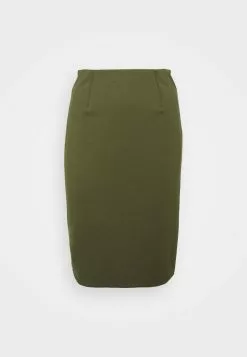 Gran venta 🛒 Anna Field Falda De Tubo - Khaki, Mujer 😀