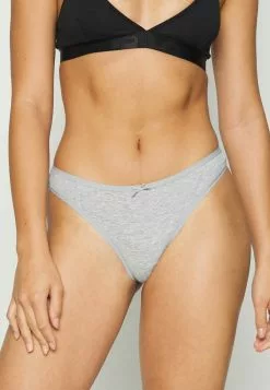 Lo mas barato 👏 Anna Field GEORGINA 7PP THONG COTTON - Tanga - Black/grey, Mujer 🔔 -Anna Field Tienda de ventas e16abc47a87c45c3a176c2f7fb122131