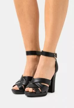 Gran venta 🎉 Anna Field 🩴 Sandalias De Tacón - Black, Mujer 🛒